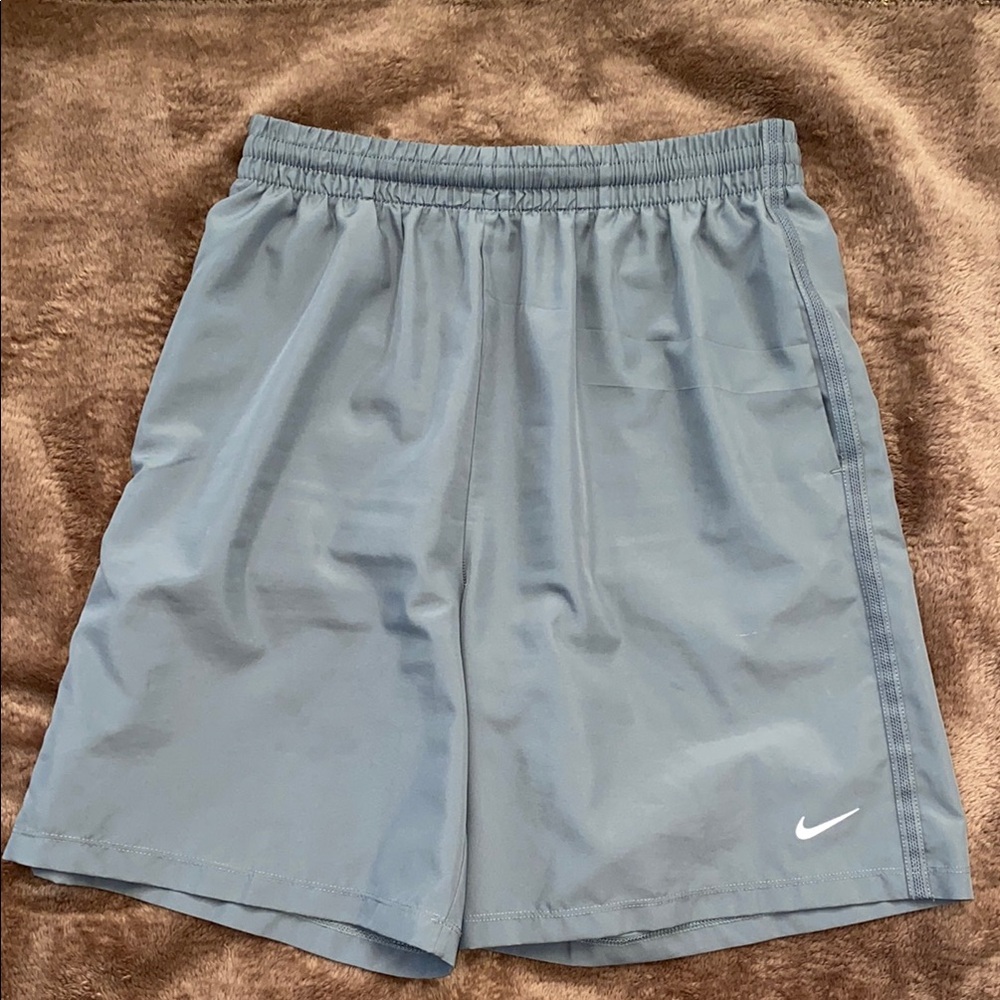Nike Youth Kids Gray Athletic Shorts